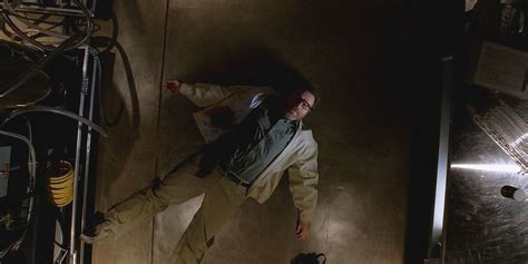 walter white death pose.